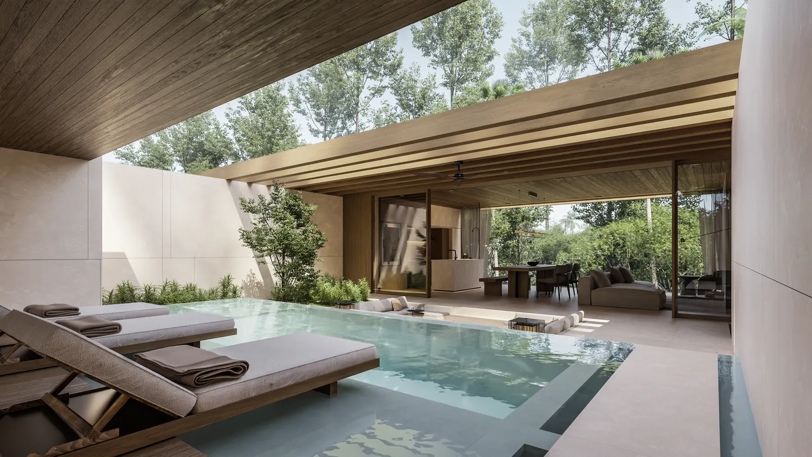 Off Plan 3 bedroom Modern Villa For Sale Freehold in Batu Bolong - Canggu JG002