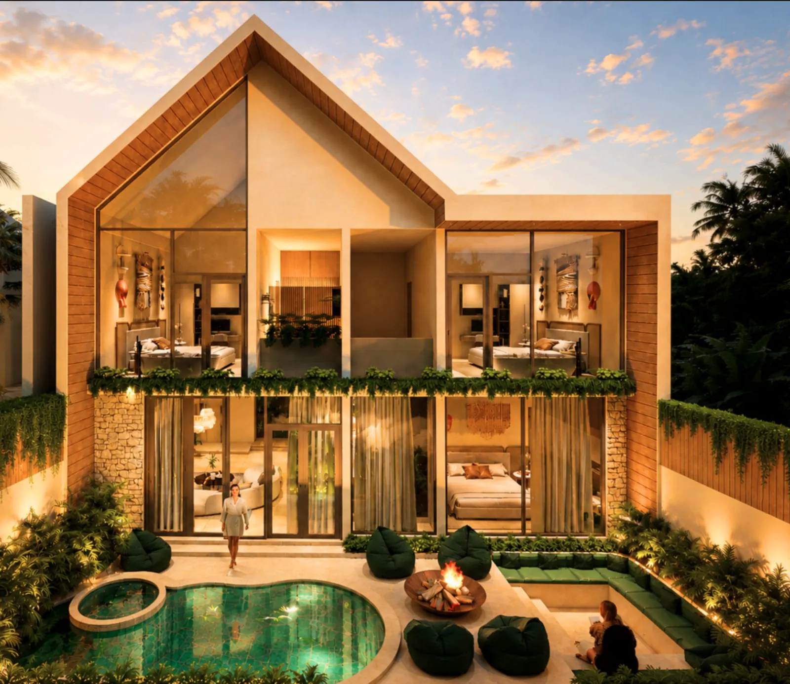 Luxury Leasehold Villas in Sayan, Ubud - LM01