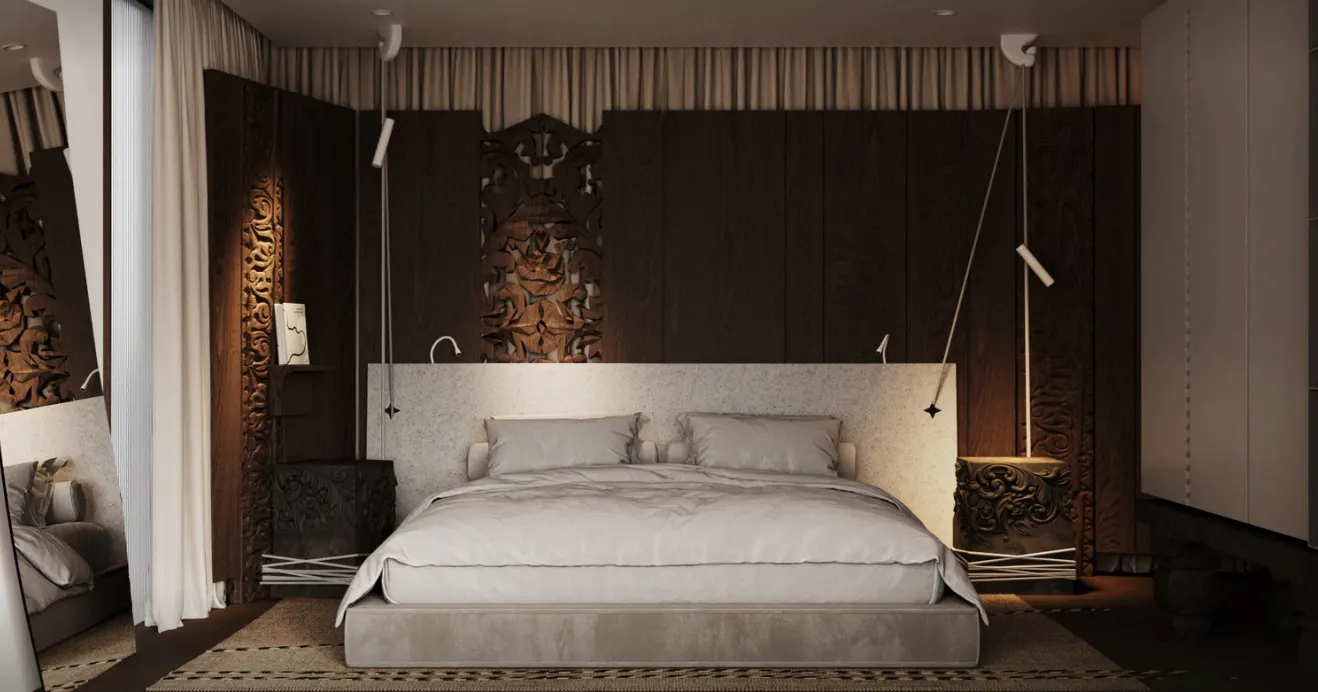 Luxury Two-Level Loft Suite with Bathtub in Peaceful Cemagi - BL003