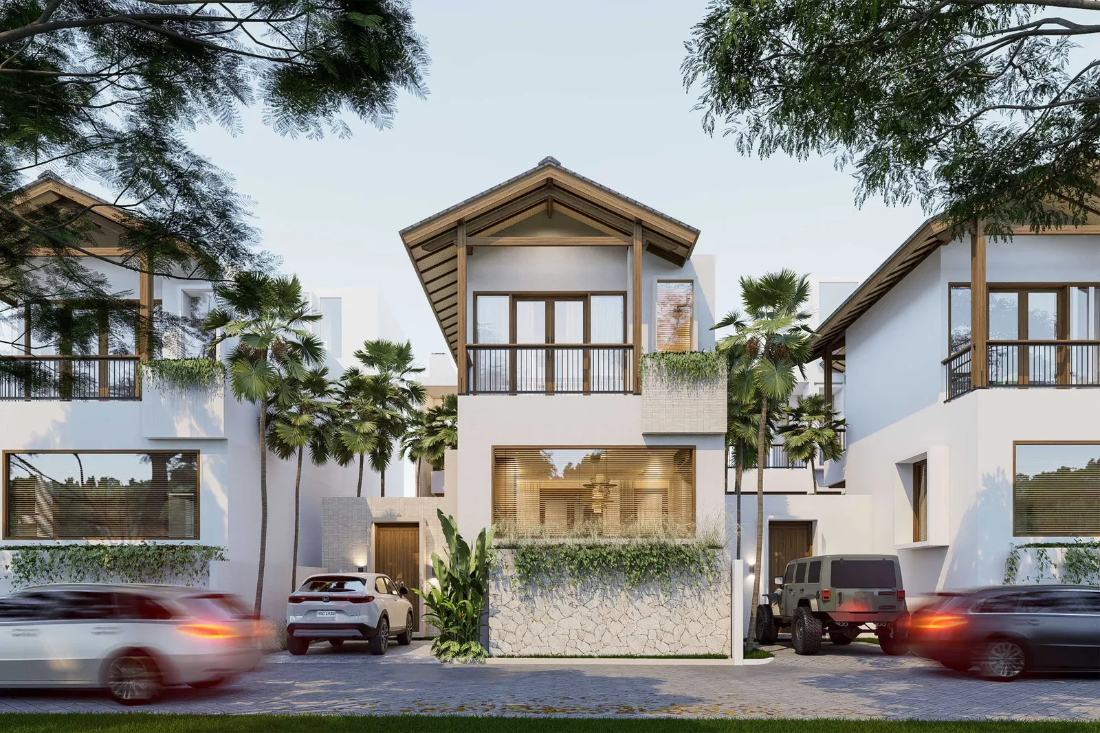 Off Plan 3 Bedroom Modern Family Villa For Sale in Jimbaran
