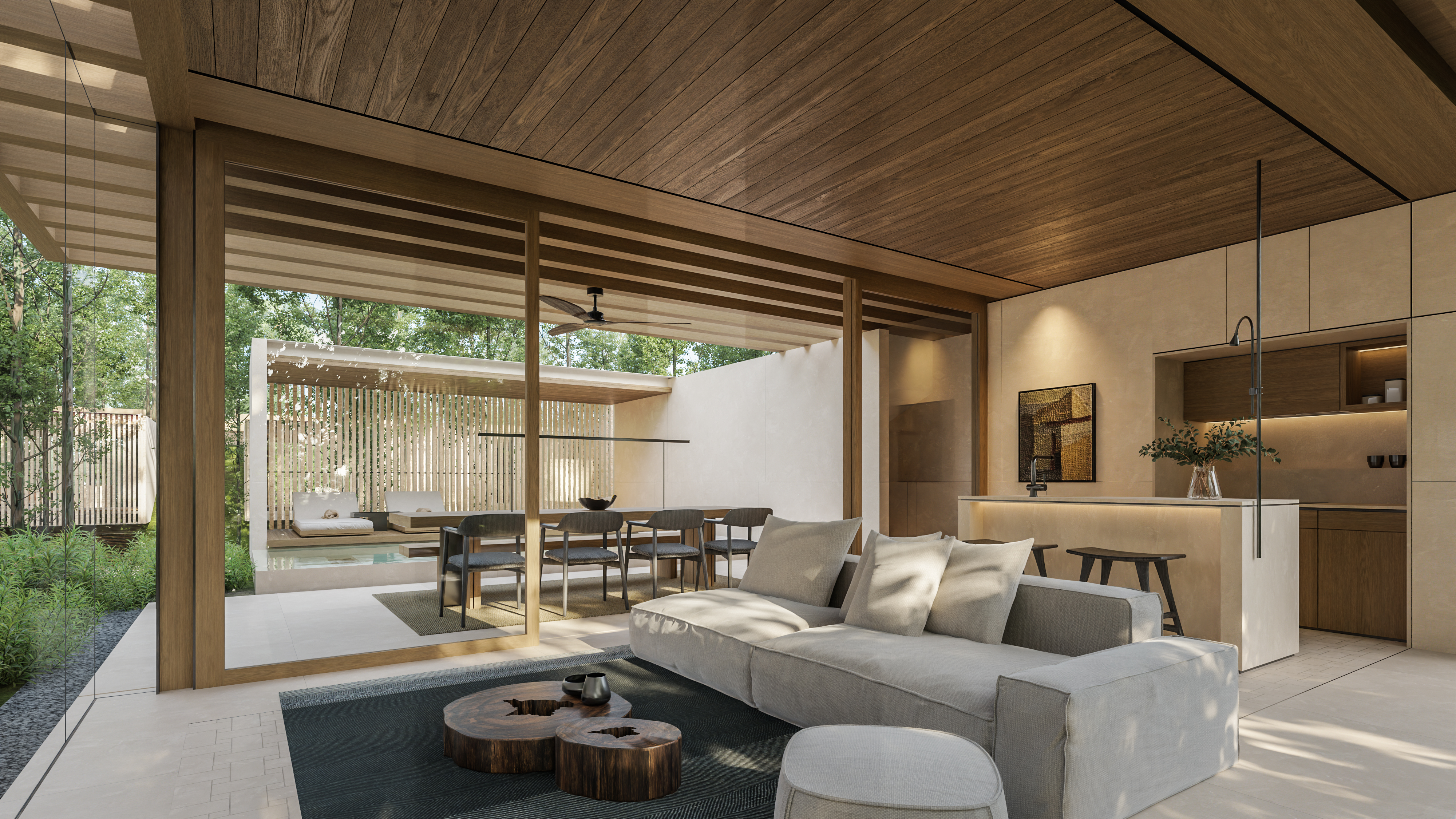 Off Plan 2 bedroom Modern Villa For Sale Freehold in Batu Bolong - Canggu JG001