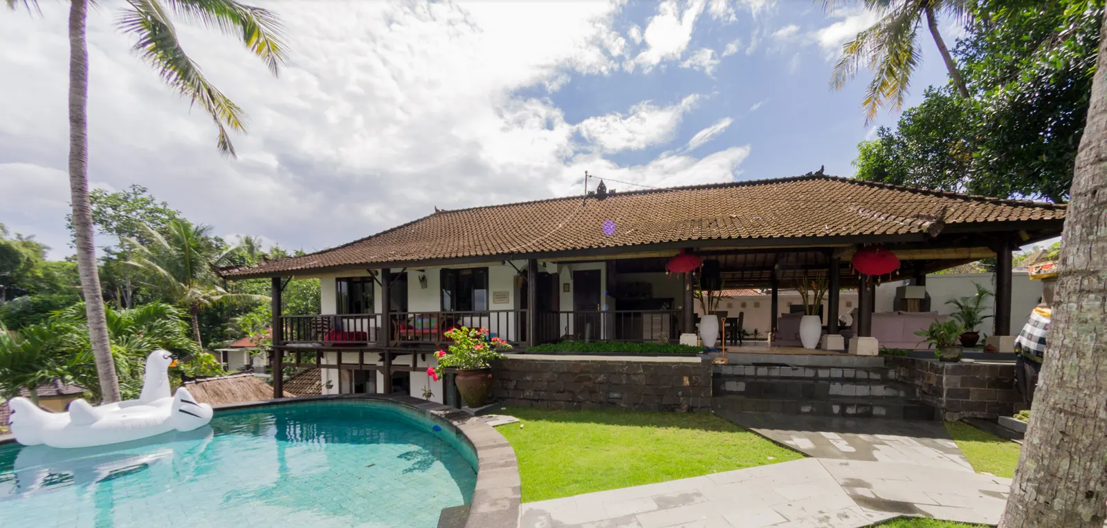 4BR Colonial Family Home with Private Pool & Rice Field Views in Tabanan - LI004
