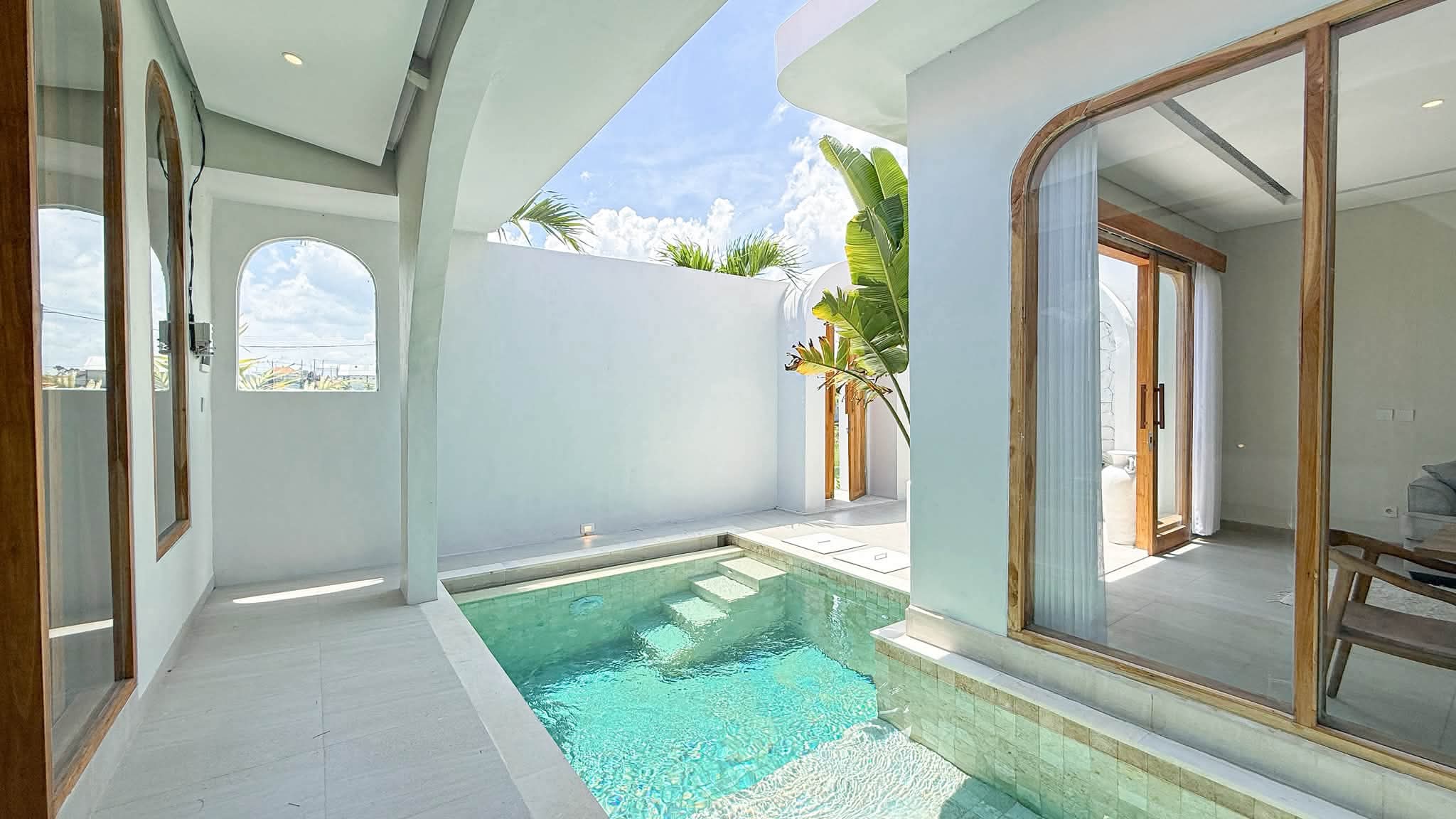 Elegant Tropical Villa with Private Pool & Arched Interiors - LI06